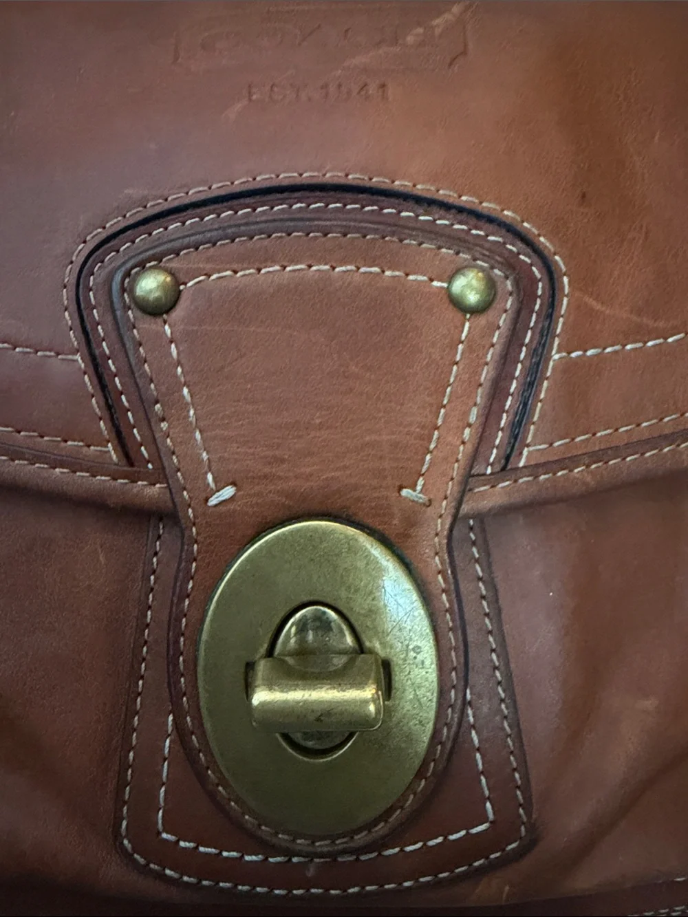 Coach classic leather